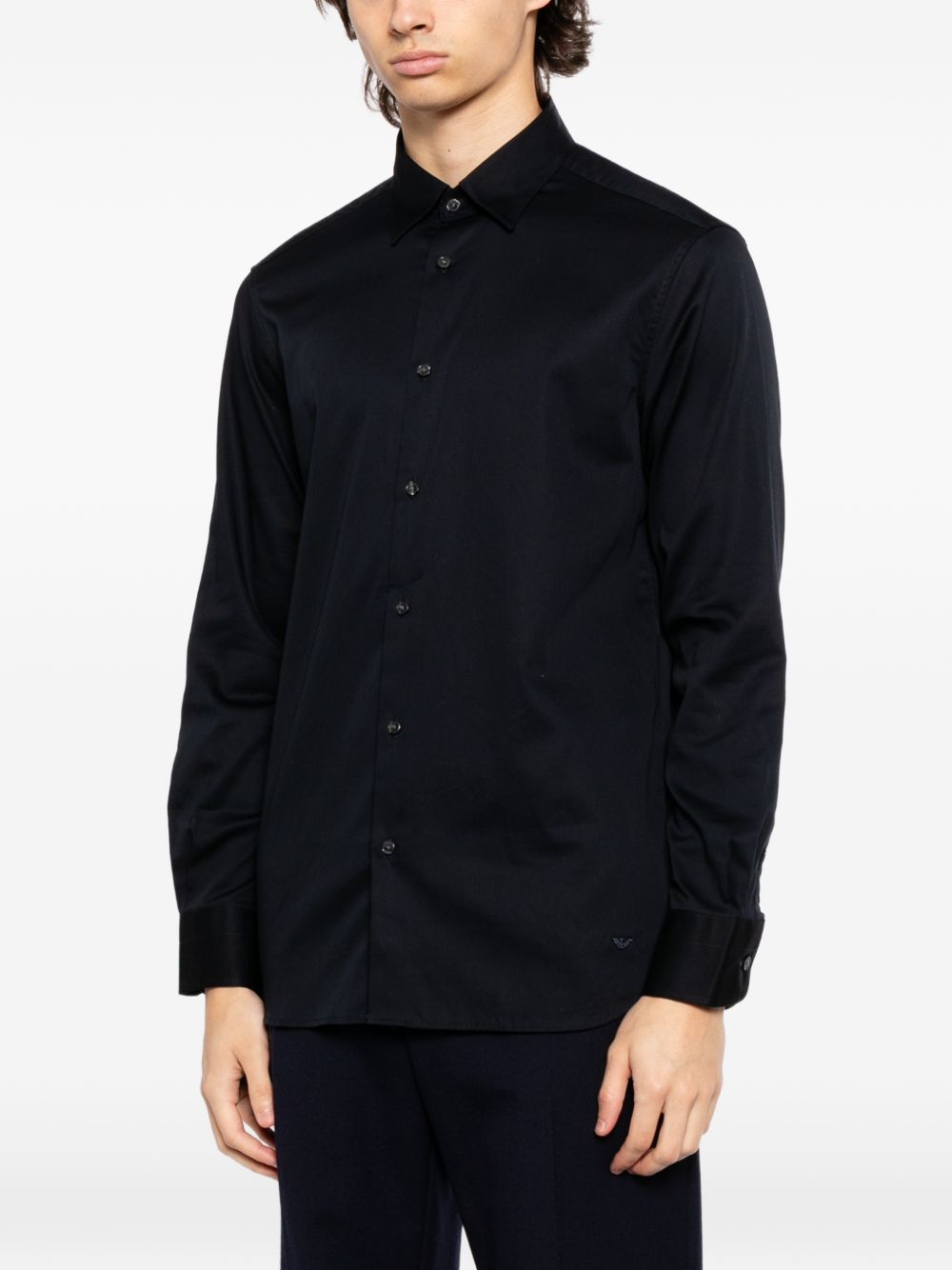 Emporio Armani Shirts NAVY