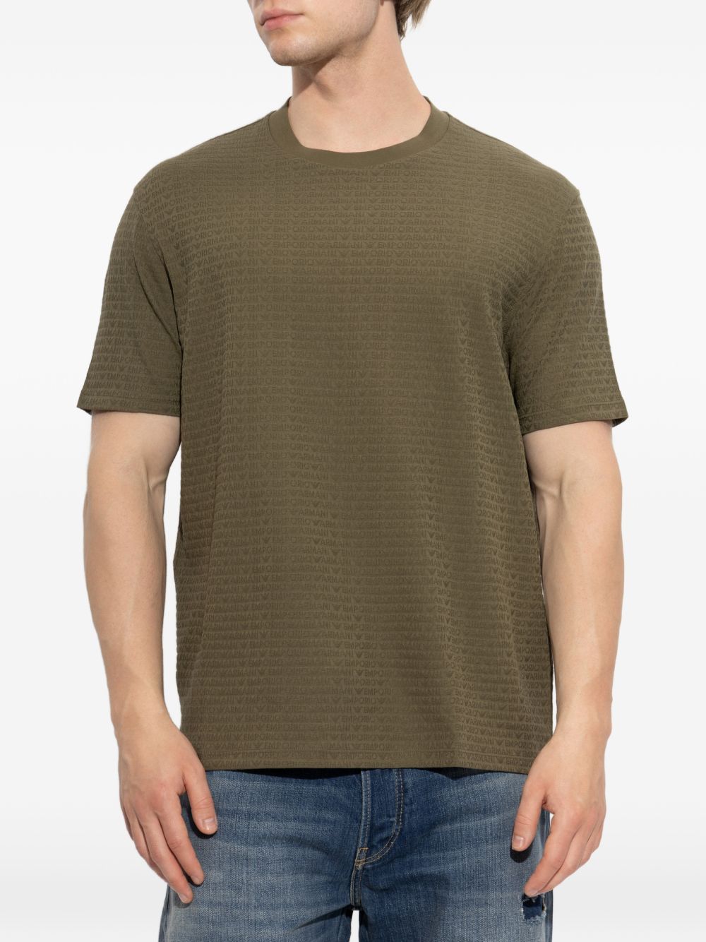 Emporio Armani T-shirts and Polos GREEN