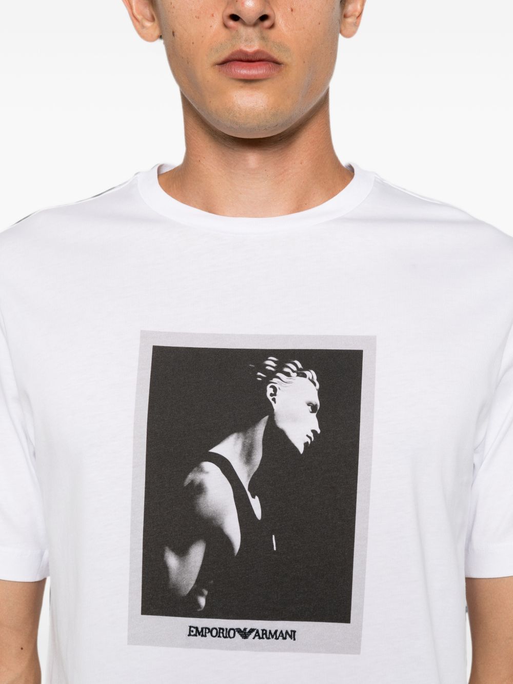 EMPORIO ARMANI CAPSULE T-shirts and Polos WHITE