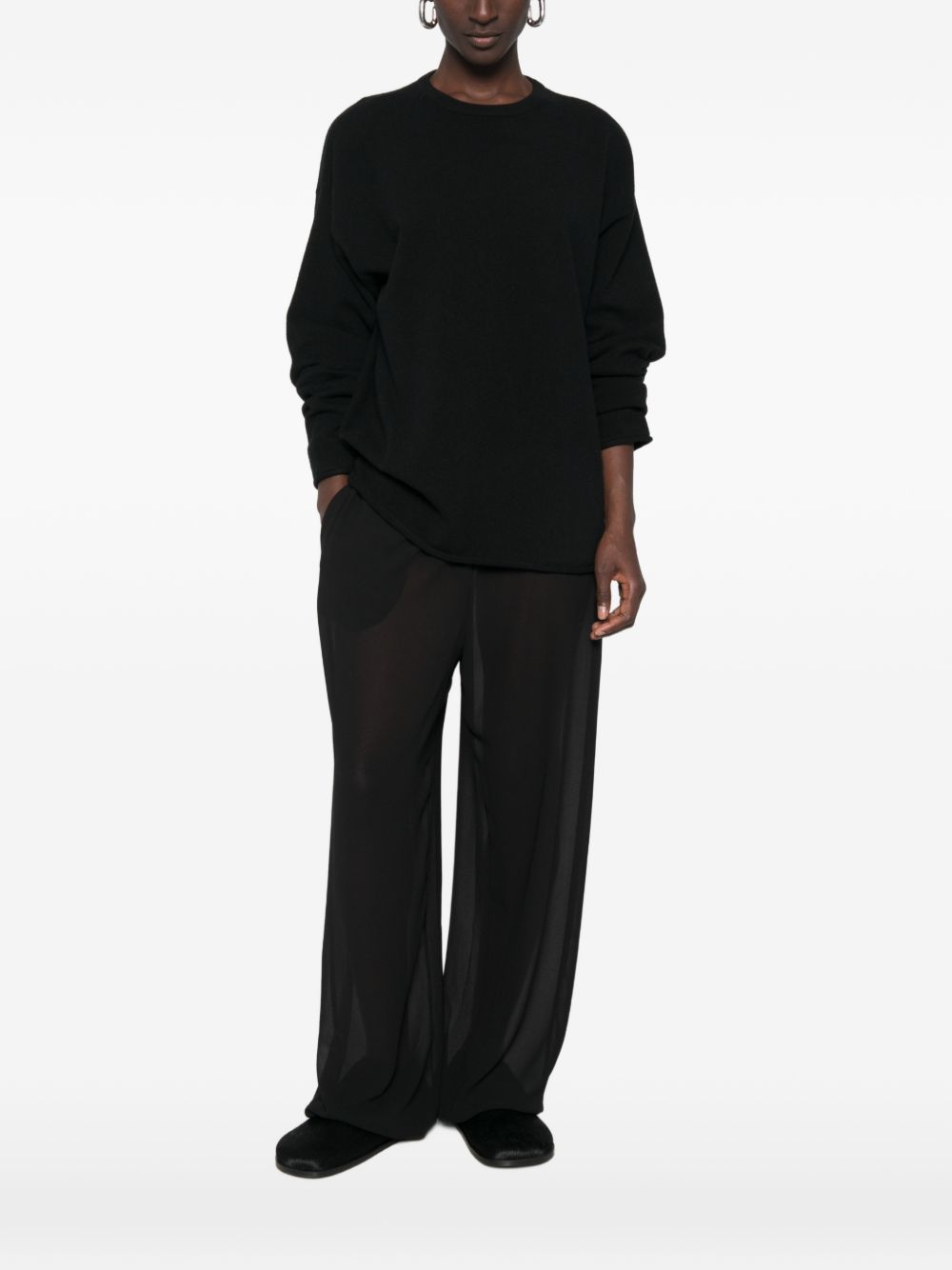 EXTREME CASHMERE Sweaters BLACK