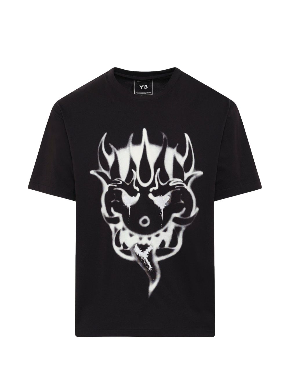 Y-3 T-shirts and Polos BLACK