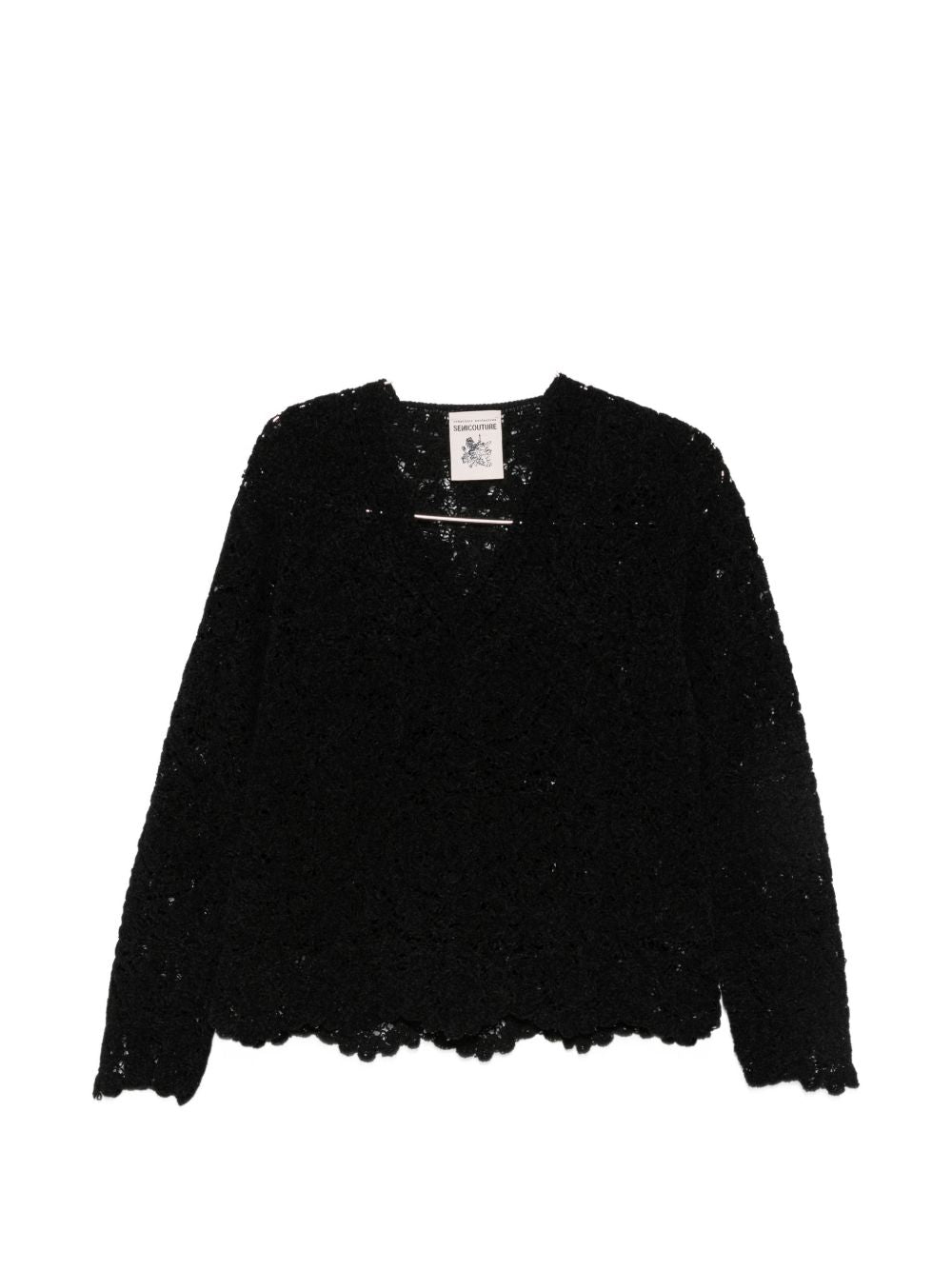 Semicouture Sweaters BLACK