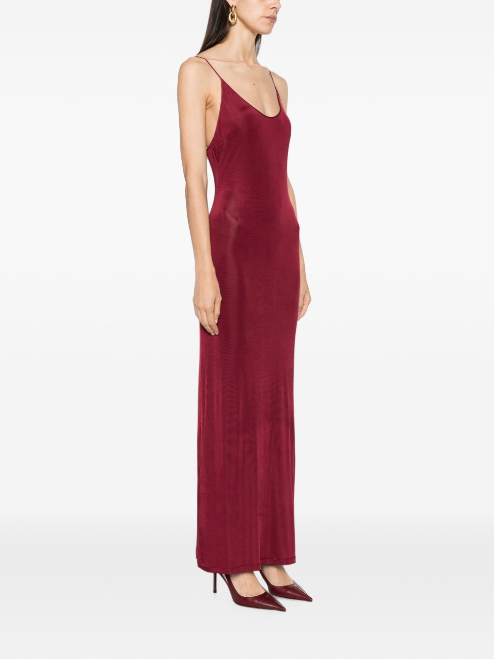 Saint Laurent Dresses BORDEAUX