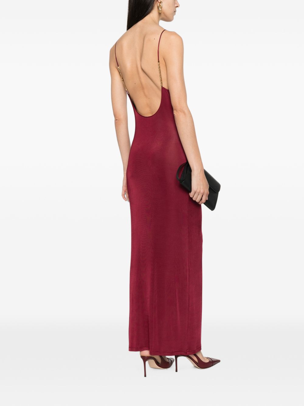 Saint Laurent Dresses BORDEAUX
