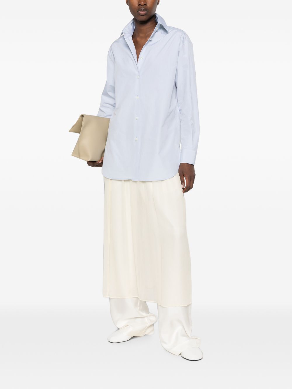 Jil Sander Shirts LIGHT BLUE