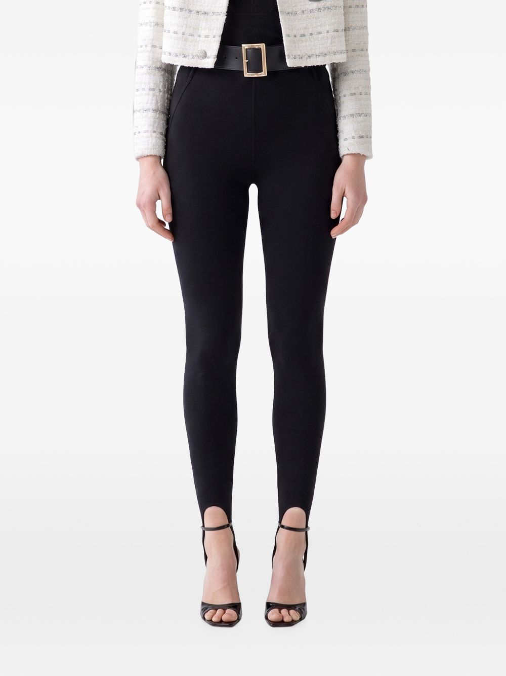 Self-portrait Trousers BLACK