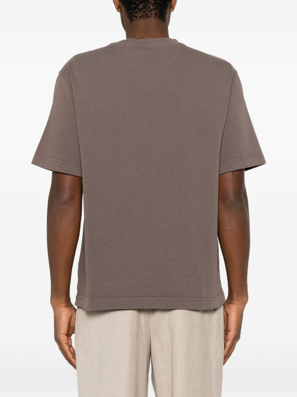 JACQUEMUS T-shirts and Polos BROWN