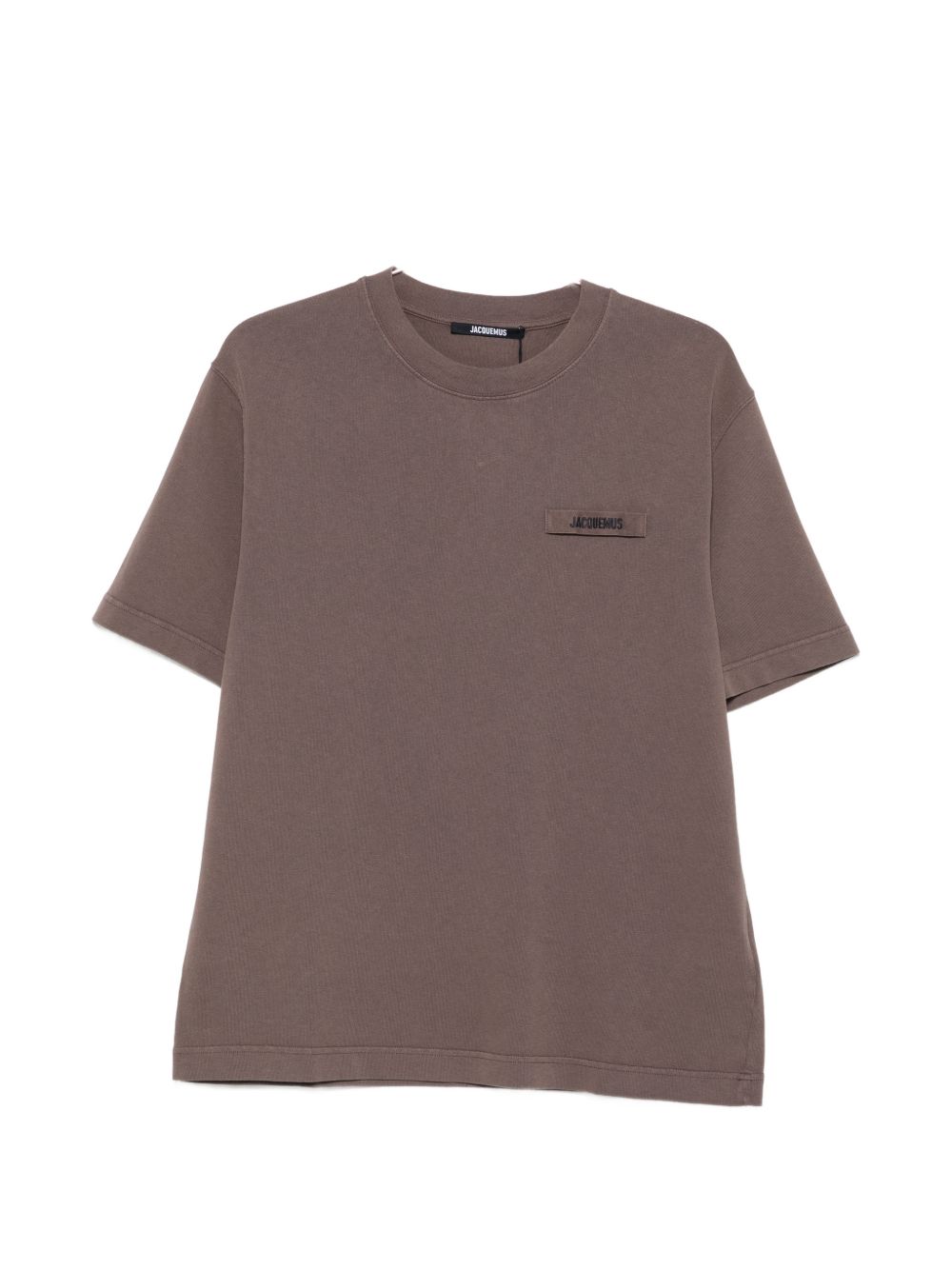 JACQUEMUS T-shirts and Polos BROWN