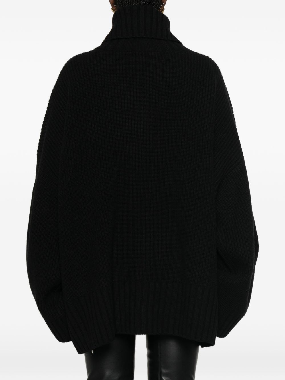 032C THE FRANKIE SHOP Sweaters BLACK
