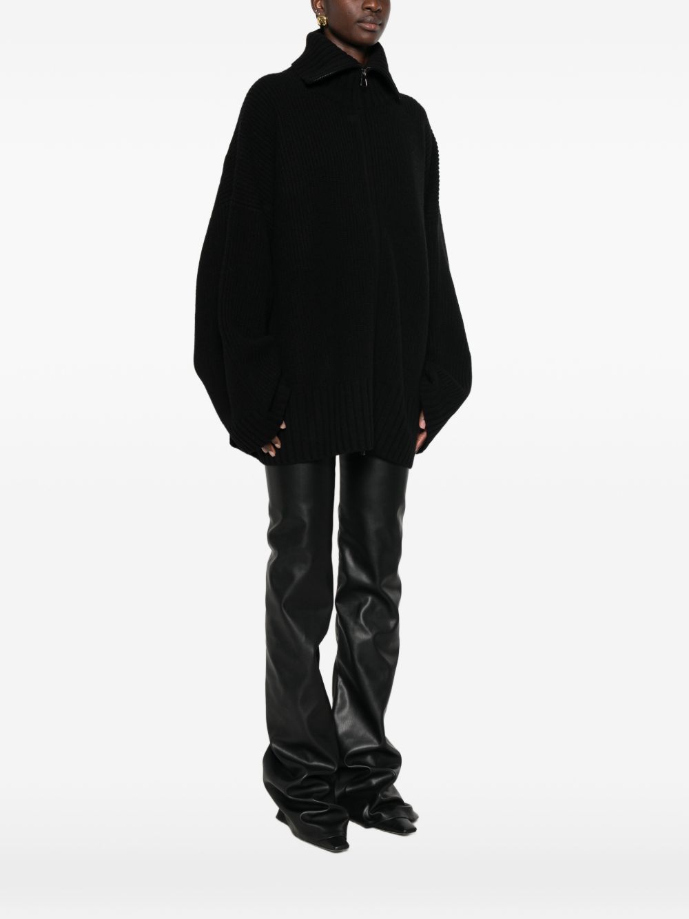 032C THE FRANKIE SHOP Sweaters BLACK