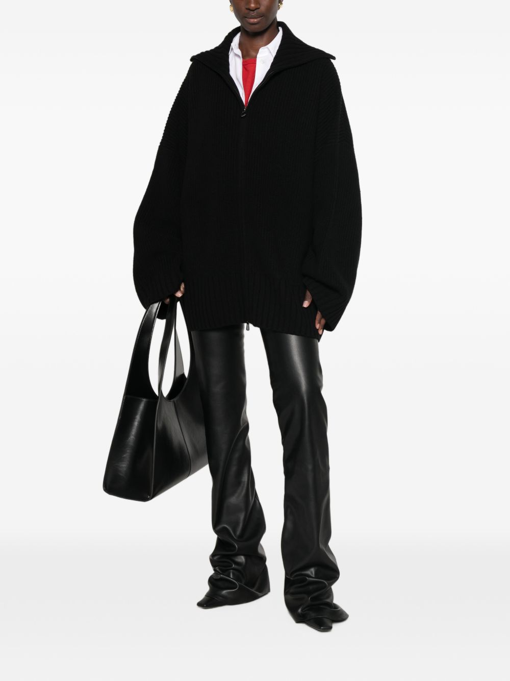 032C THE FRANKIE SHOP Sweaters BLACK