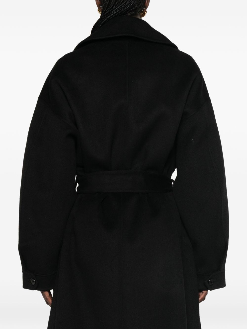 032C THE FRANKIE SHOP Coats BLACK