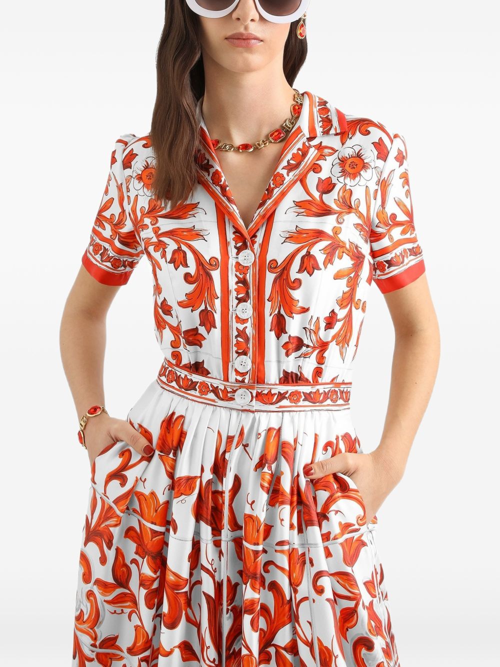 Dolce & Gabbana Dresses ORANGE