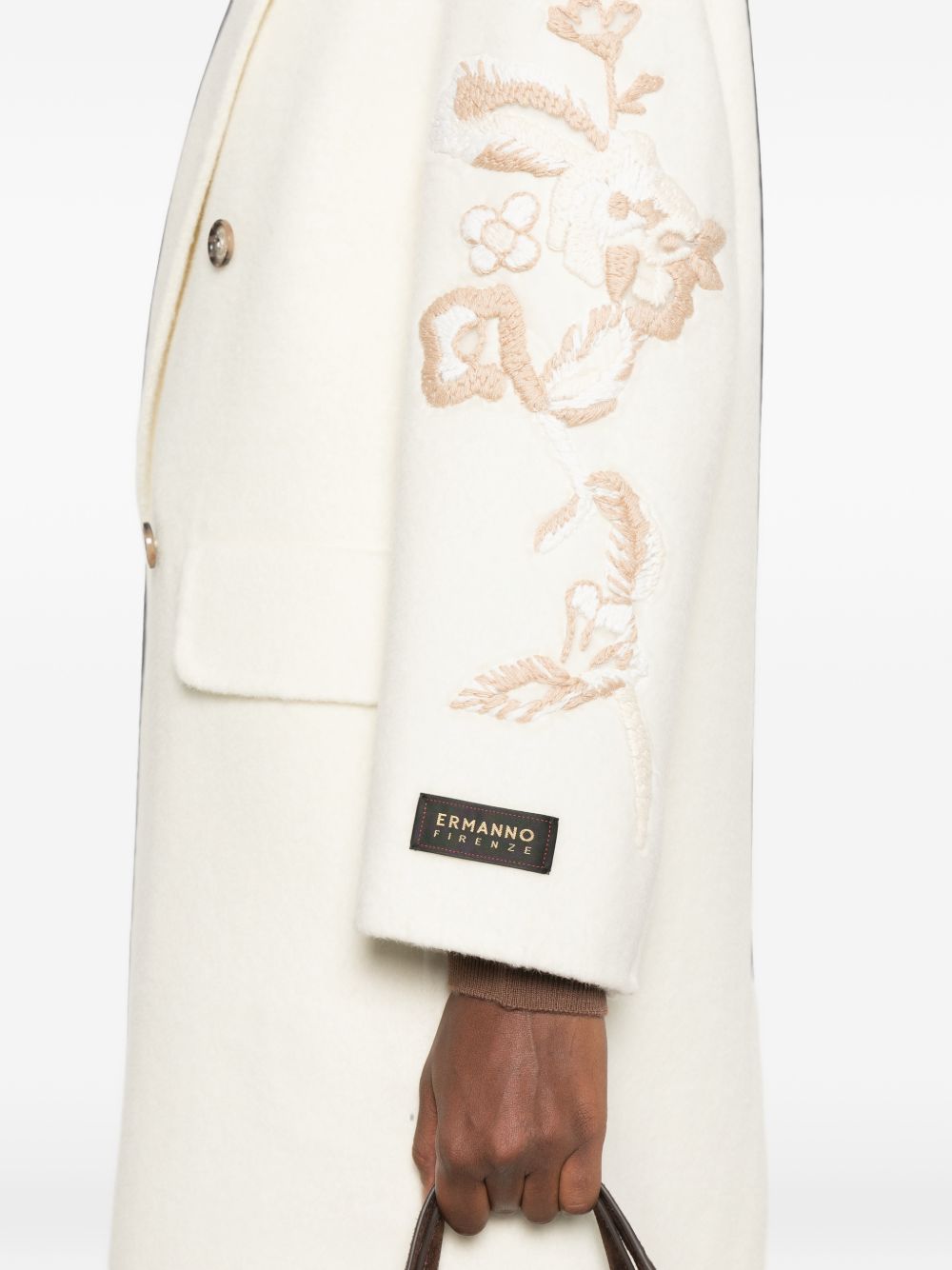 ERMANNO FIRENZE Coats WHITE