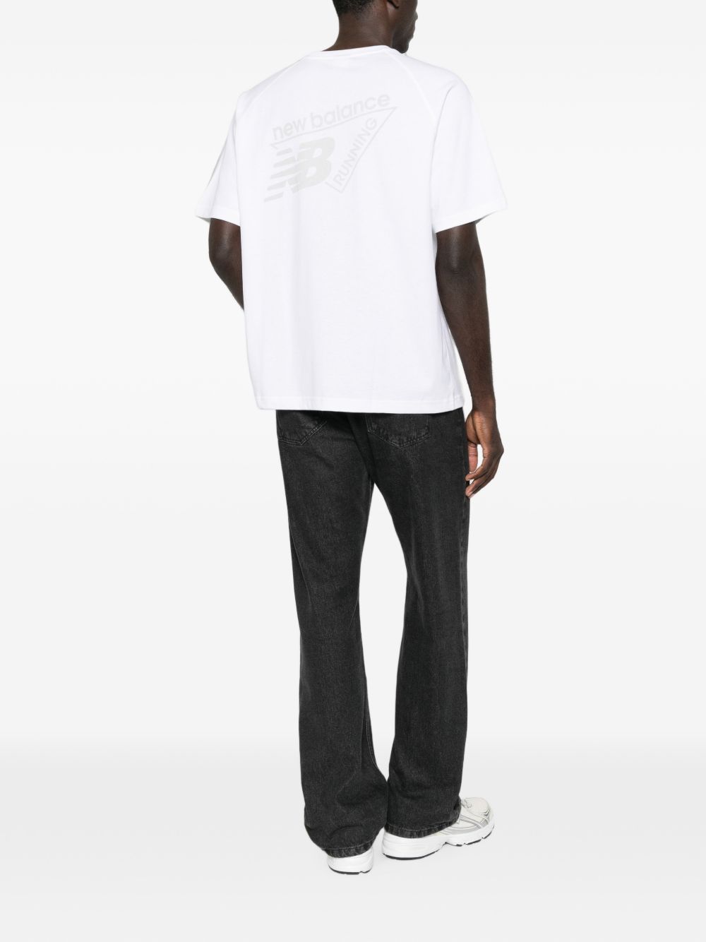 NEW BALANCE T-shirts and Polos WHITE