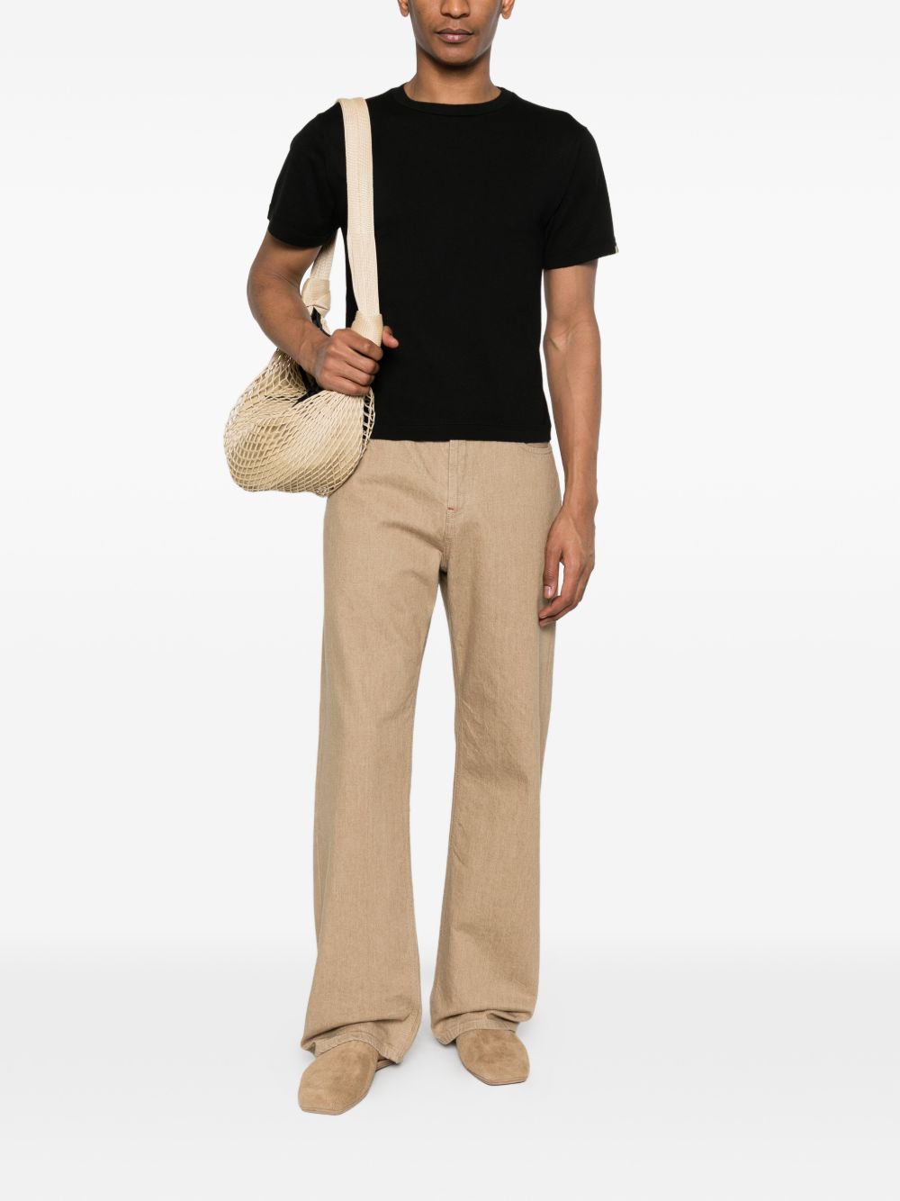 EXTREME CASHMERE T-shirts and Polos BLACK