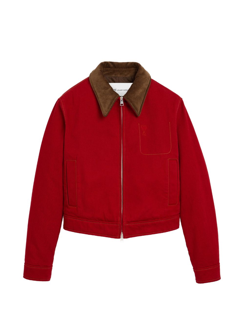 AMI PARIS Coats RED