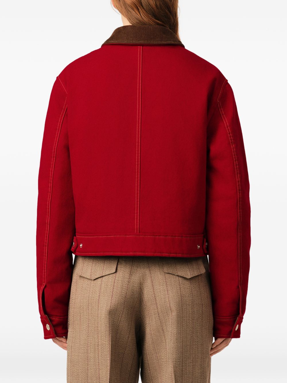 AMI PARIS Coats RED