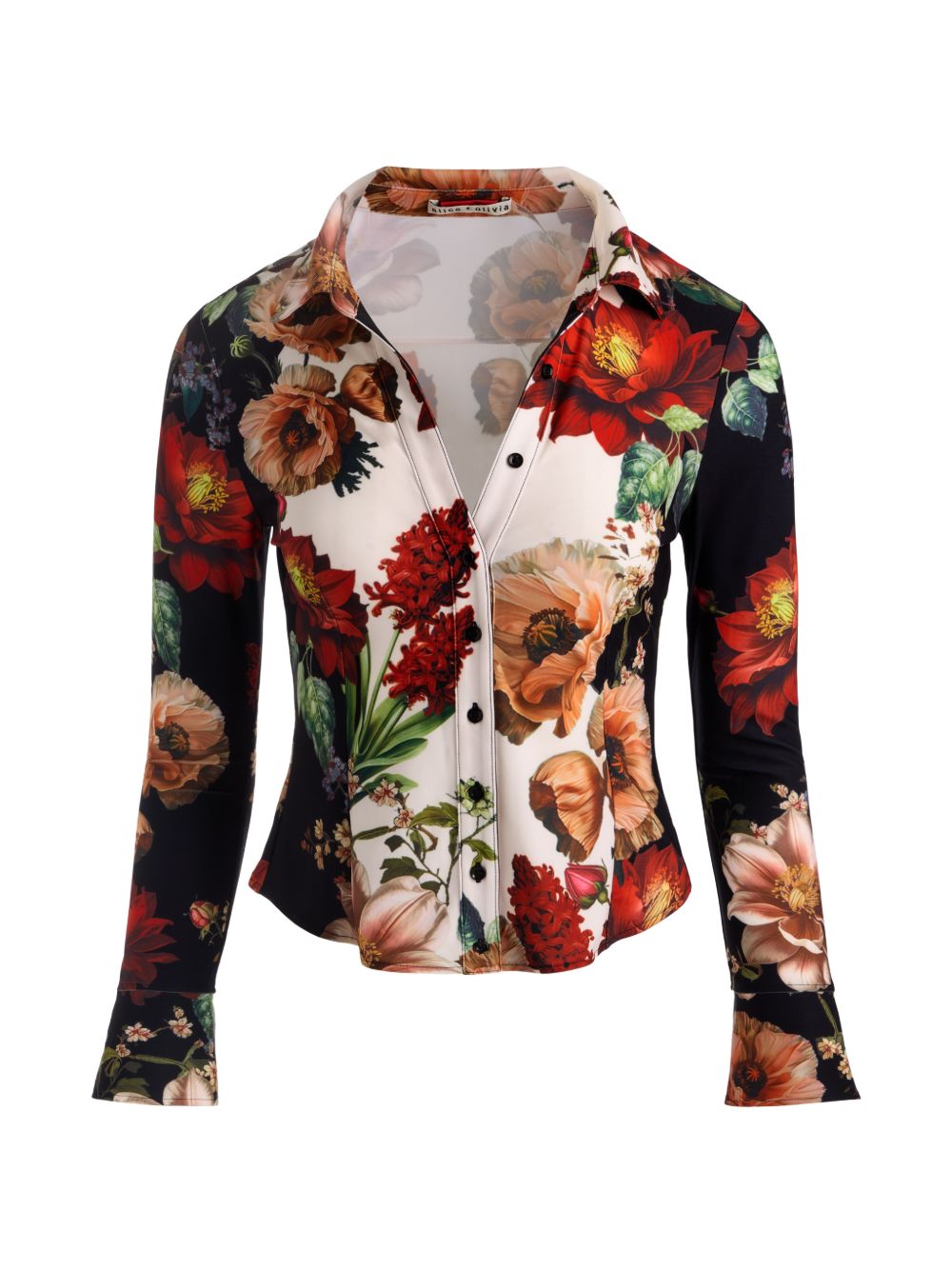 Alice + Olivia Shirts BLACK