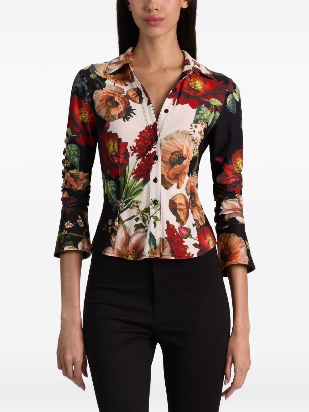 Alice + Olivia Shirts BLACK