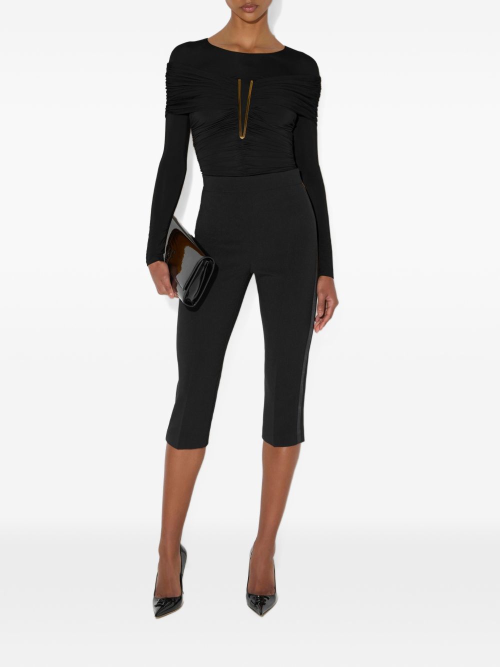 Elisabetta Franchi Top BLACK