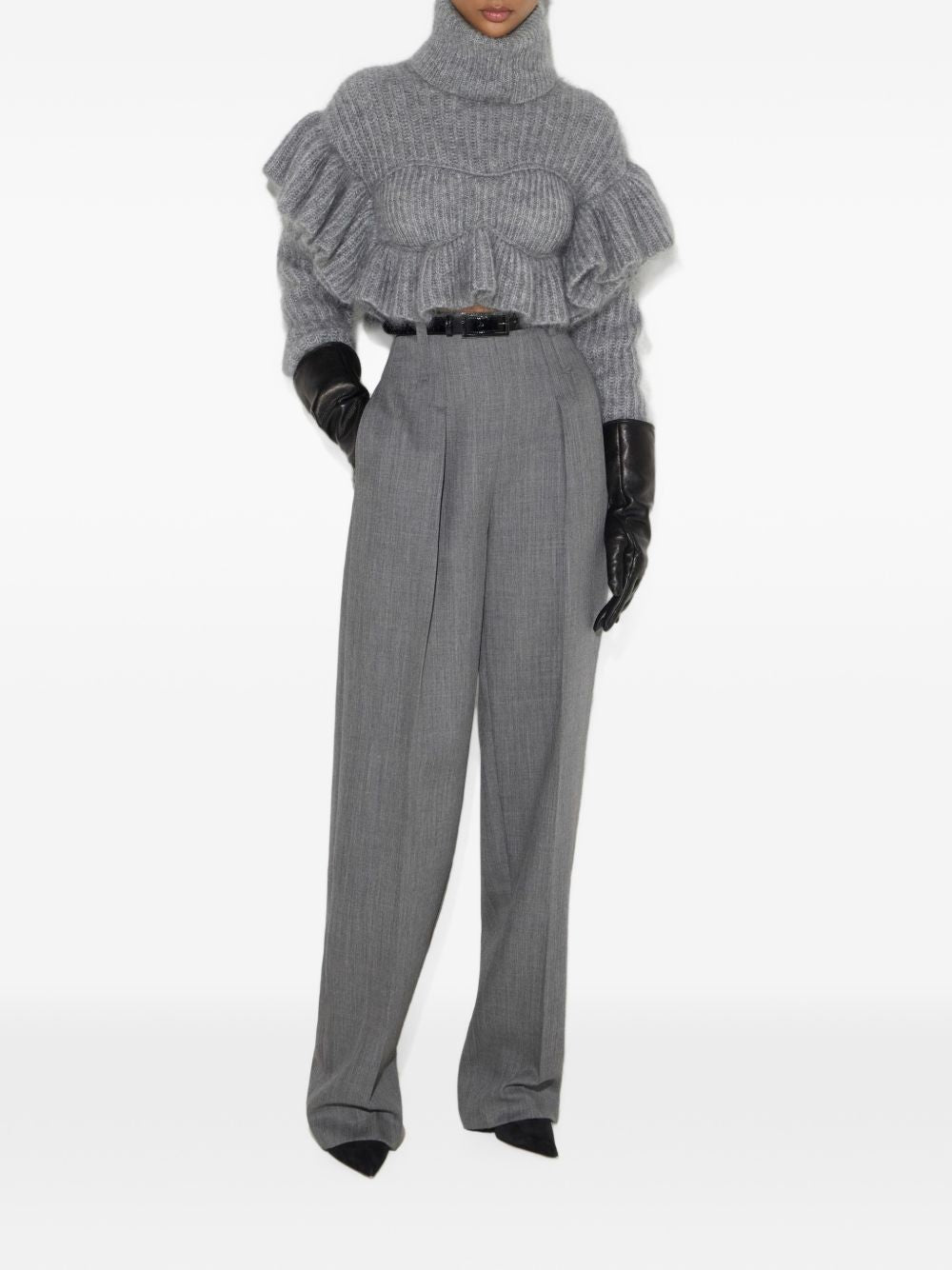 Elisabetta Franchi Trousers GREY