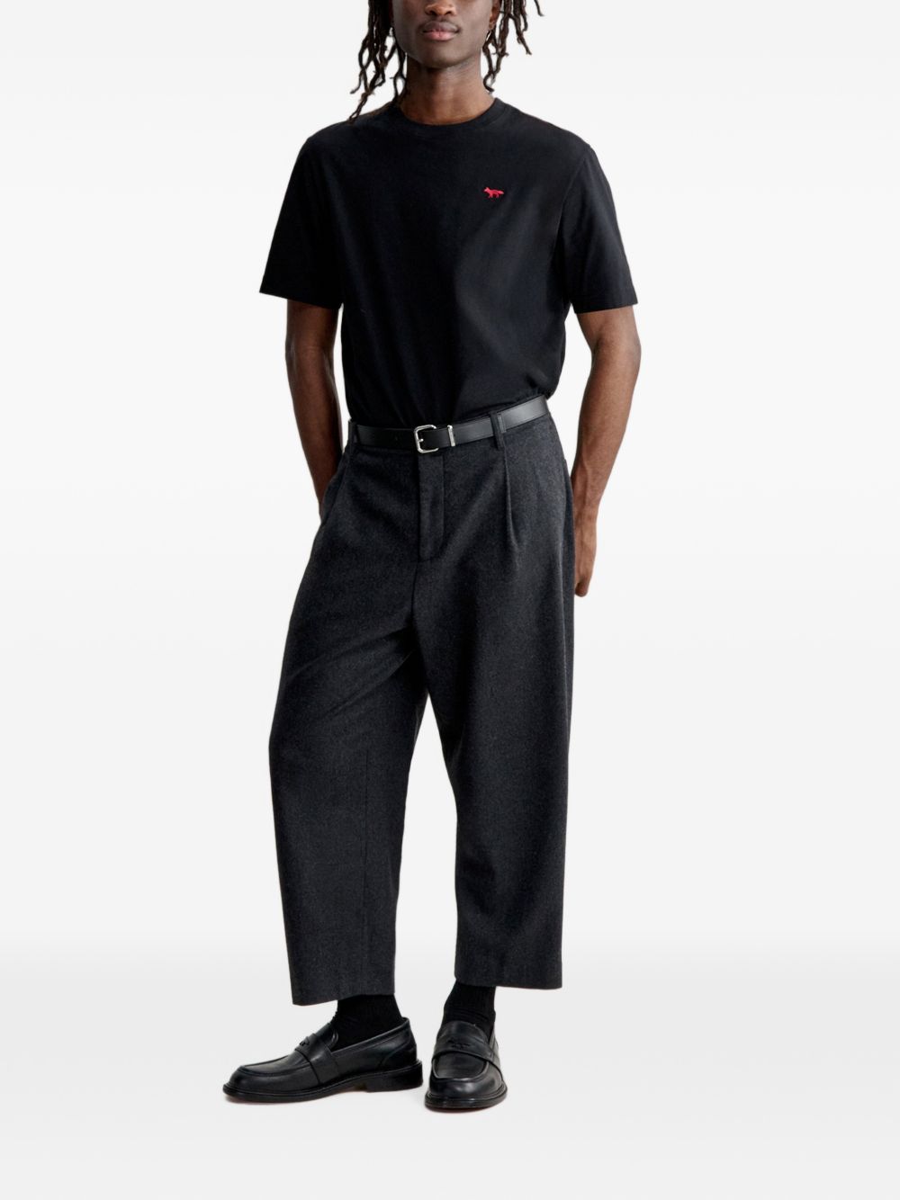 Maison Kitsuné MAISON KITSUNE' T-shirts and Polos BLACK