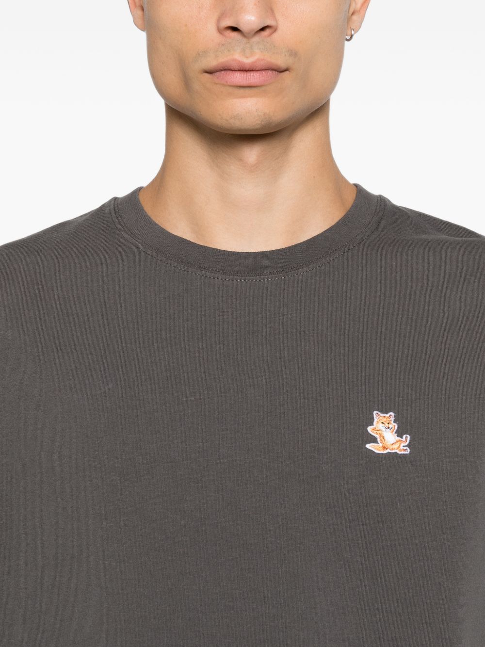 Maison Kitsuné MAISON KITSUNE'' T-shirts and Polos DARK GREY
