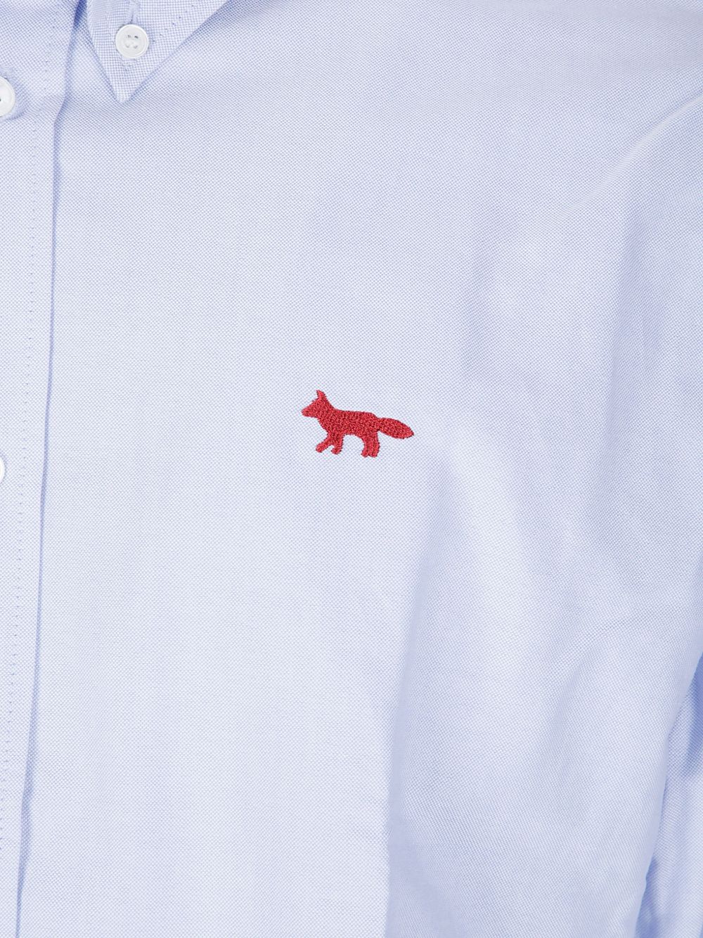 Maison Kitsuné MAISON KITSUNE'' Shirts LIGHT BLUE