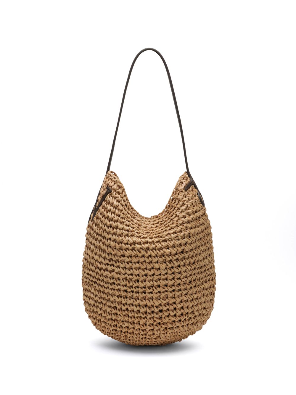 032C JW Anderson Anchor Logo Raffia Tote