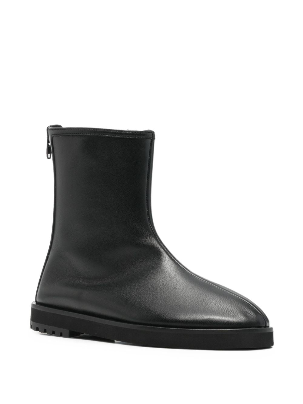 032C Dear Frances Joss Leather Ankle Boots