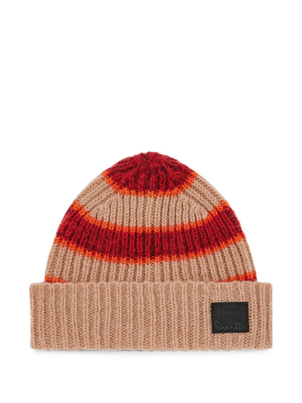 Paul Smith Striped Mohair and Wool Beanie