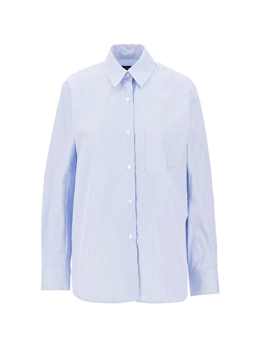 Emporio Armani Shirts LIGHT BLUE
