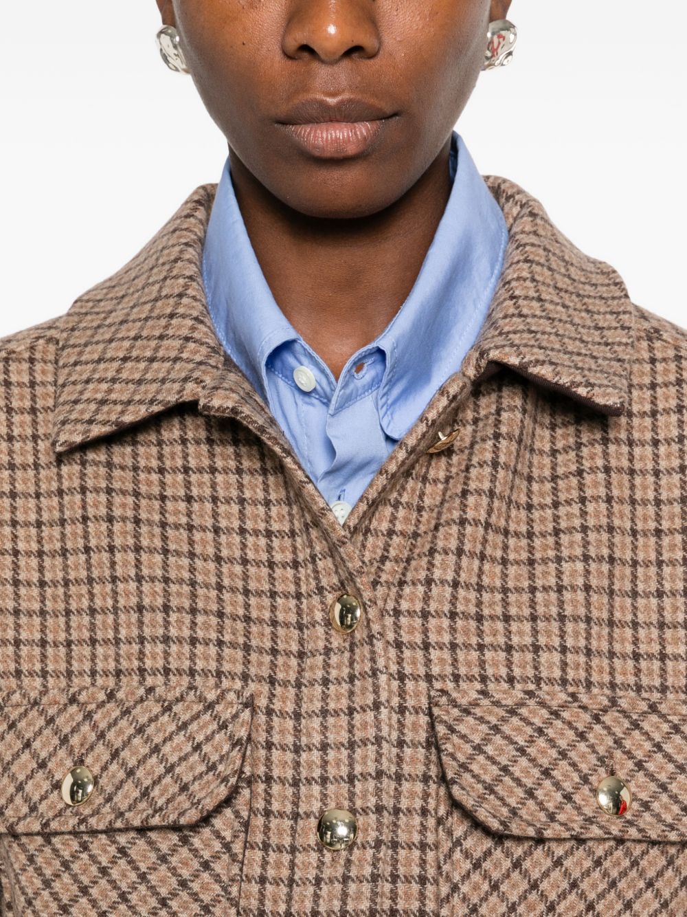 SOSUE Jackets BROWN