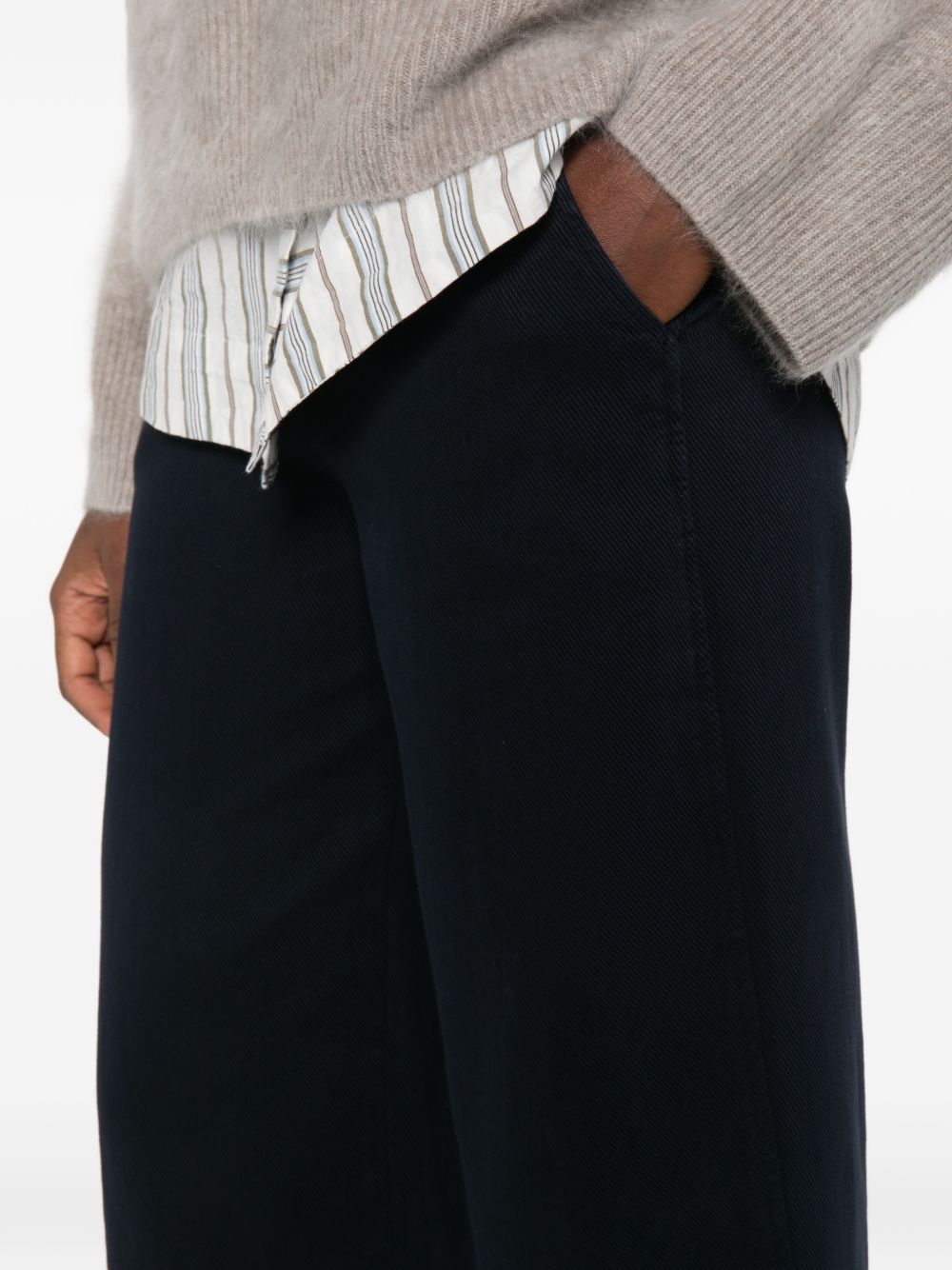 VIA MASINI 80 Trousers NAVY