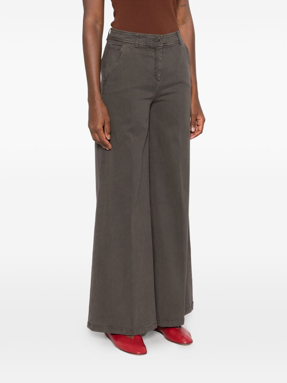 VIA MASINI 80 Trousers BROWN