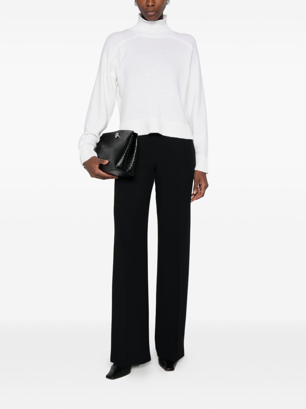 VIA MASINI 80 Trousers BLACK