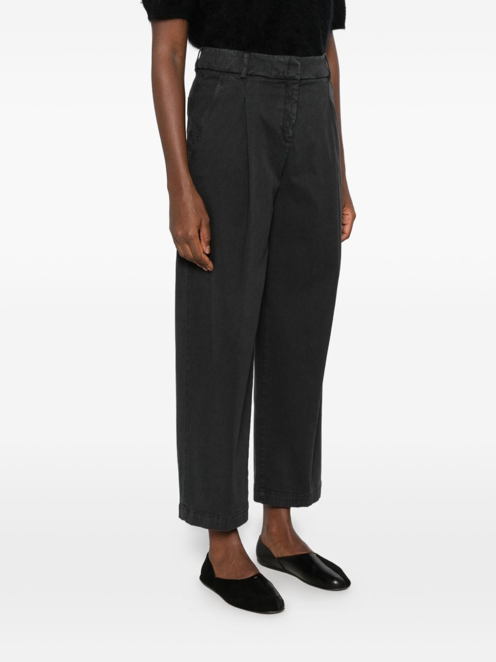 VIA MASINI 80 Trousers BLACK