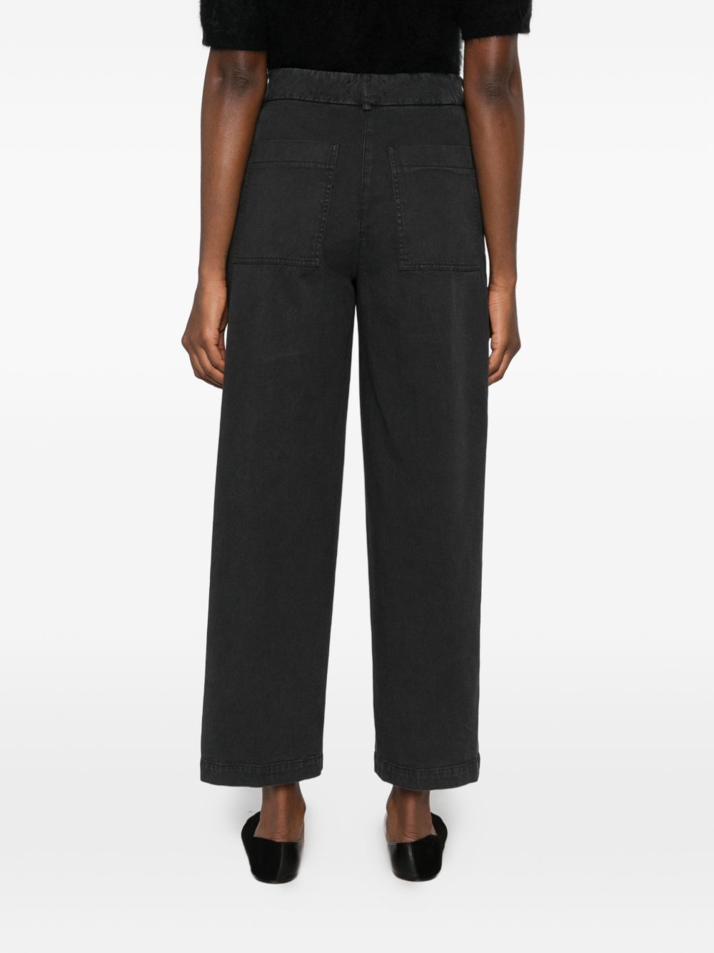 VIA MASINI 80 Trousers BLACK