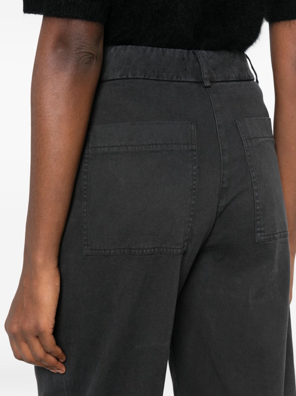 VIA MASINI 80 Trousers BLACK
