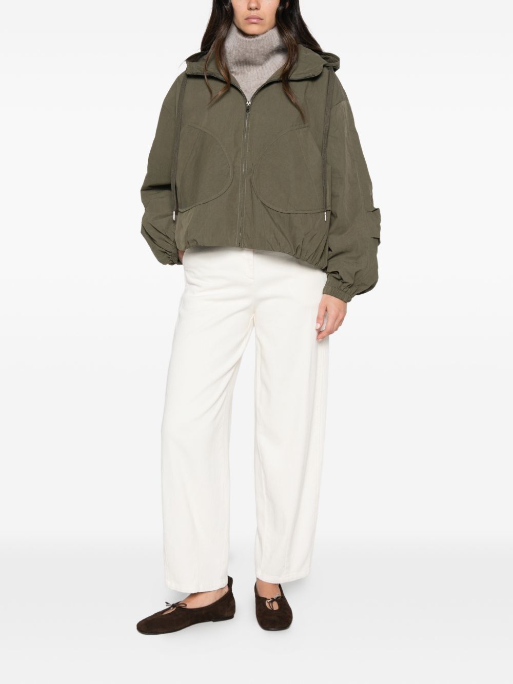 VIA MASINI 80 Trousers WHITE