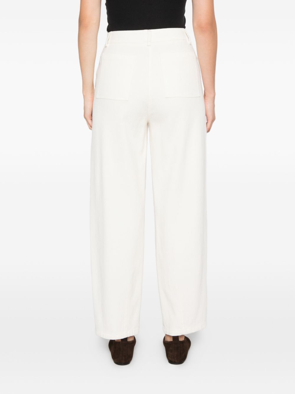VIA MASINI 80 Trousers WHITE