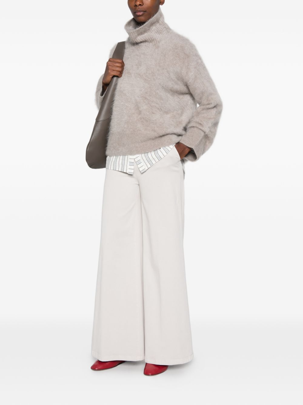 VIA MASINI 80 Trousers WHITE