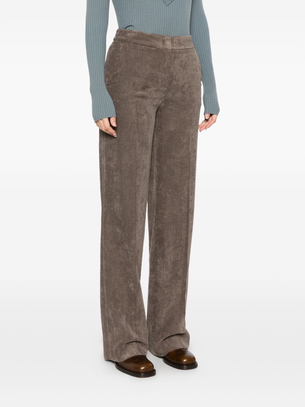 VIA MASINI 80 Trousers BROWN