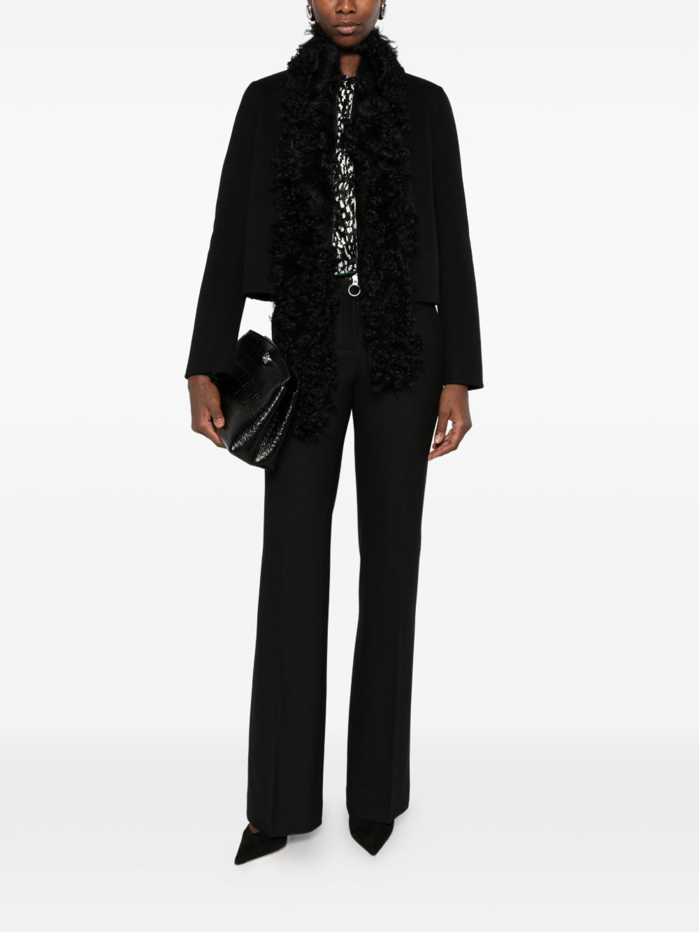 VIA MASINI 80 Trousers BLACK