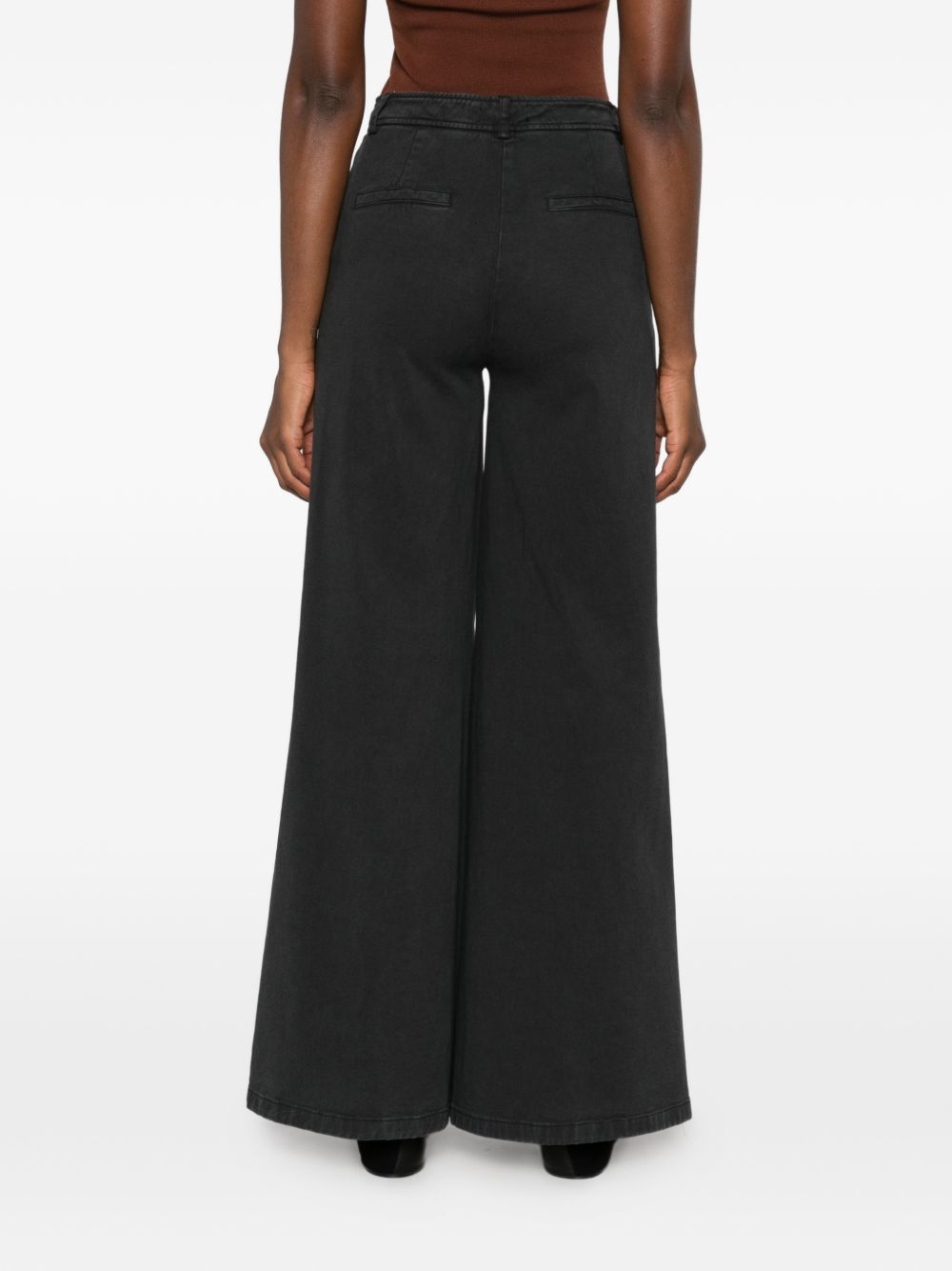 VIA MASINI 80 Trousers BLACK