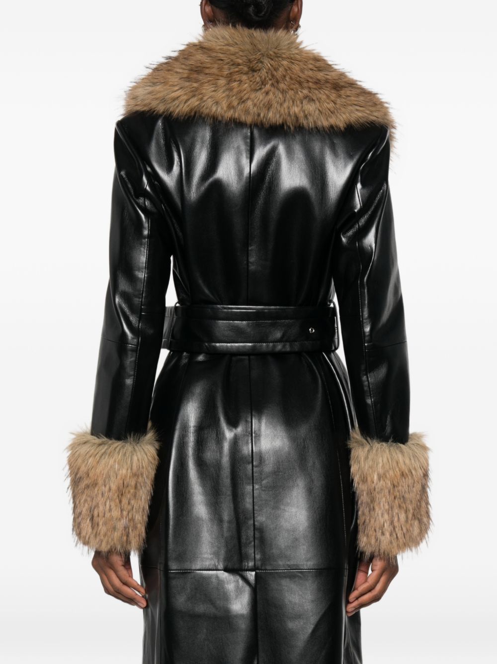 STAND STUDIO Coats BLACK