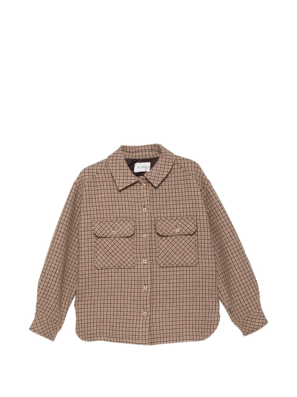 Sosue Wool Shirt Jacket