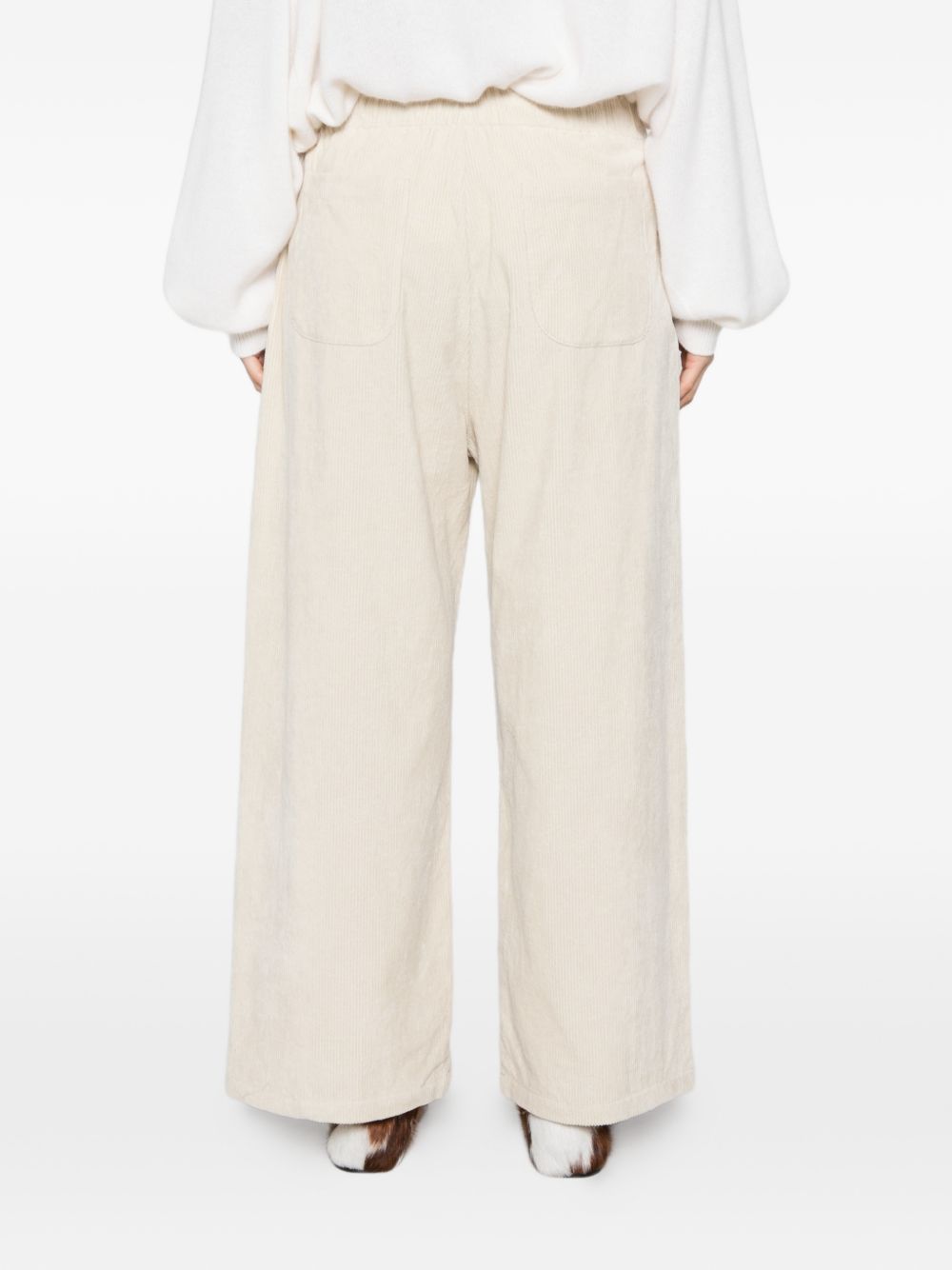 APUNTOB Trousers WHITE