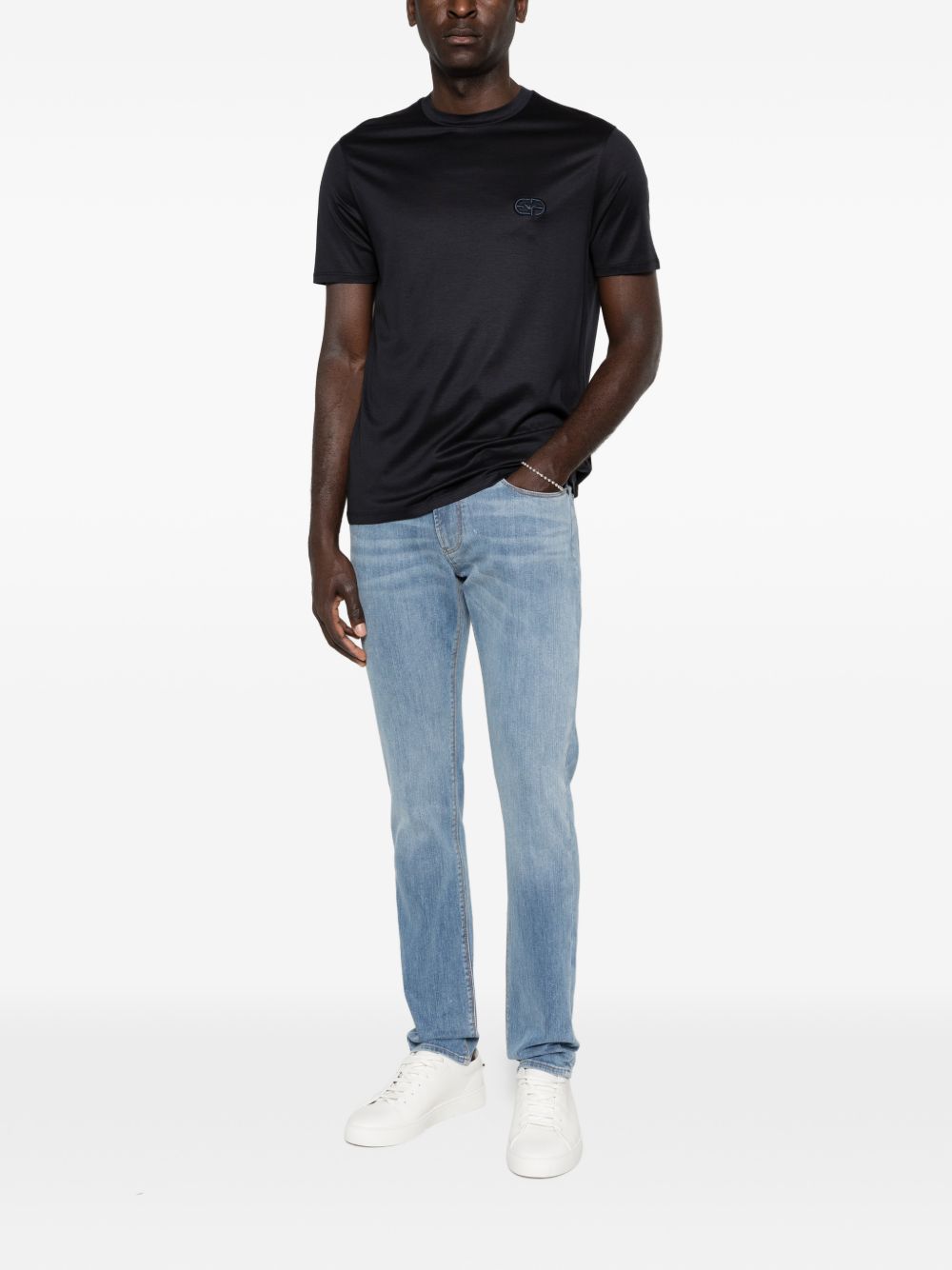 Emporio Armani T-shirts and Polos NAVY